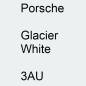 Preview: Porsche, Glacier White, 3AU.